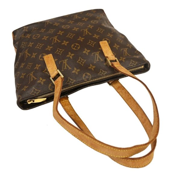 LOUIS VUITTON Cabas Piano Shoulder Bag Monogram Leather Brown M51148 39GA442 - Picture 12 of 16